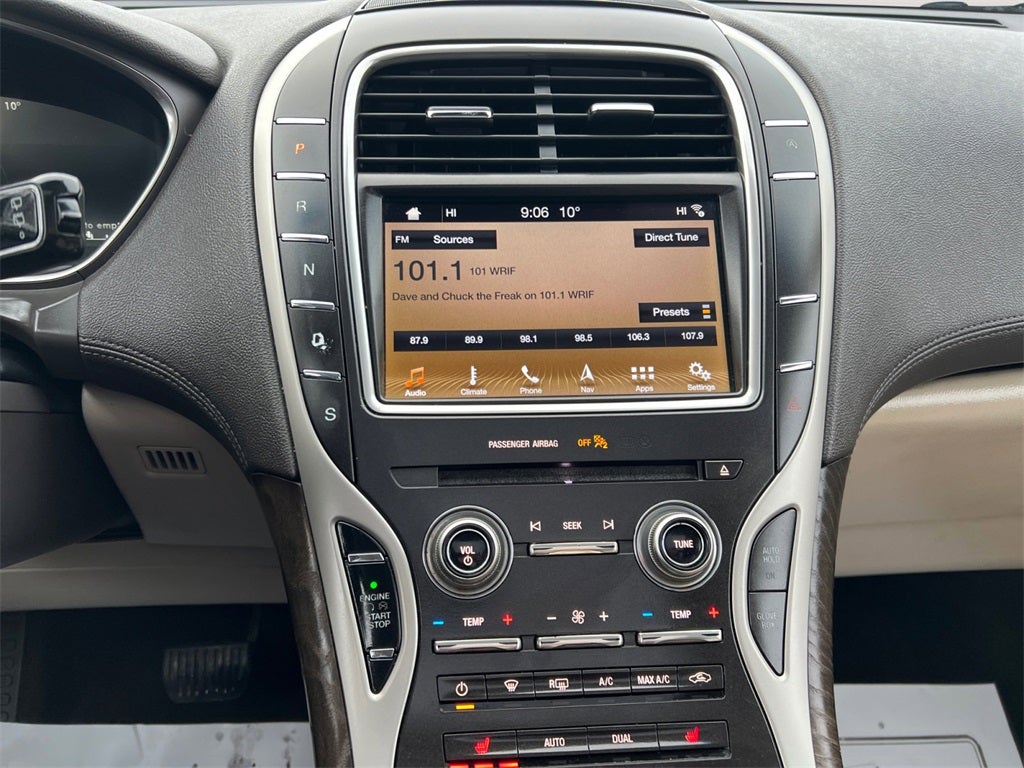 2019 Lincoln Nautilus Select