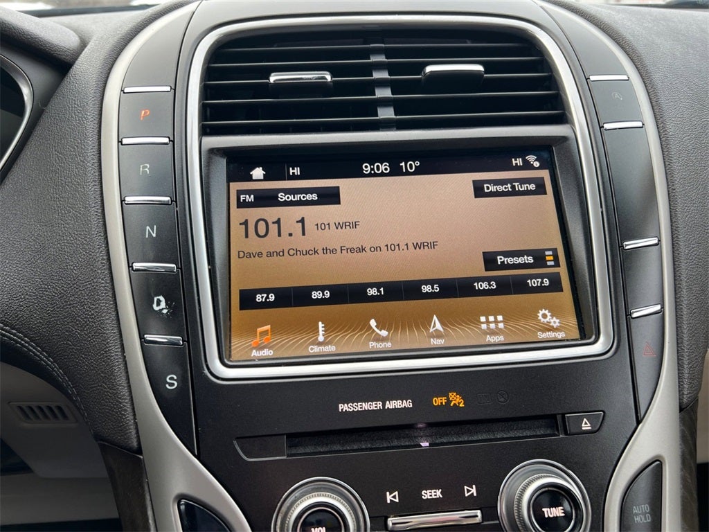 2019 Lincoln Nautilus Select