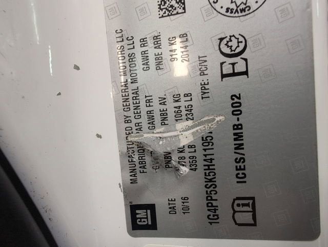 2017 Buick Verano Convenience 1