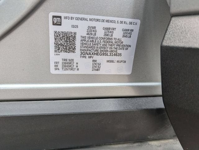 2025 Chevrolet Equinox LT