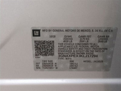 2019 Chevrolet Equinox Premier