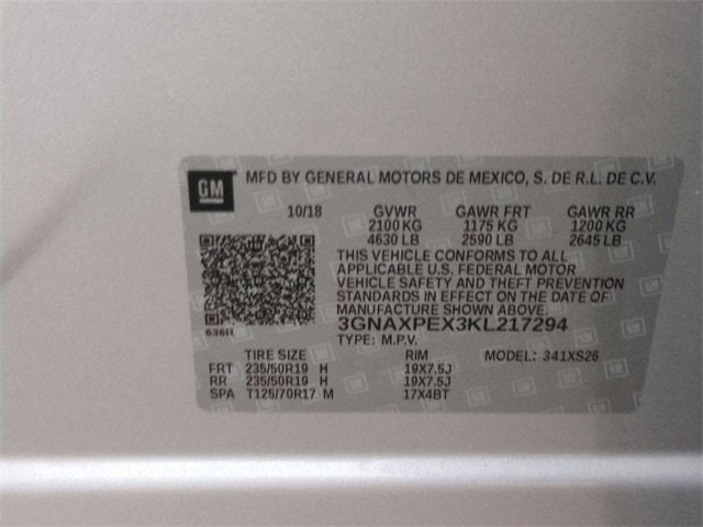 2019 Chevrolet Equinox Premier