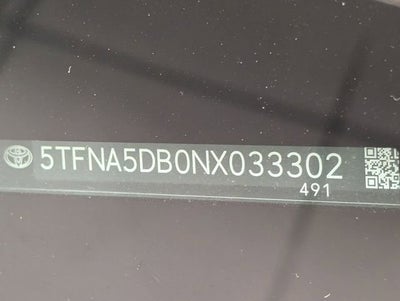 2022 Toyota Tundra Platinum