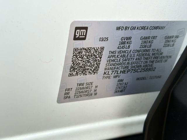 2025 Chevrolet Trax LT