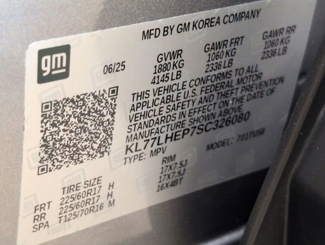 2025 Chevrolet Trax LT