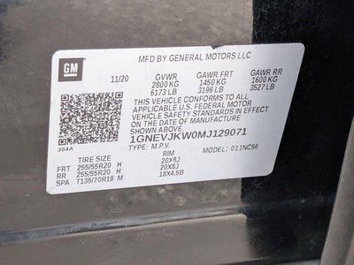 2021 Chevrolet Traverse RS