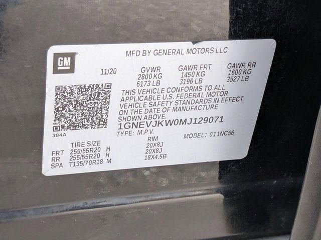 2021 Chevrolet Traverse RS