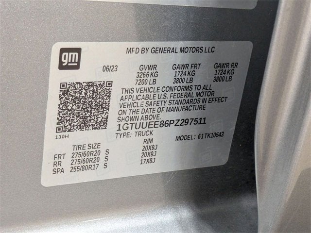 2023 GMC Sierra 1500 AT4