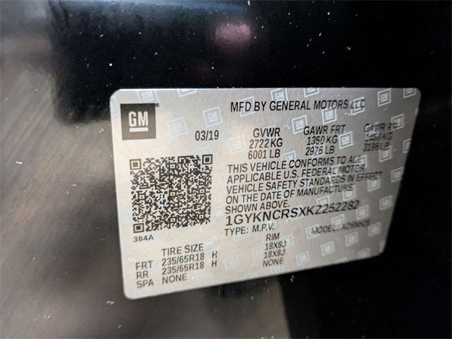 2019 Cadillac XT5 Luxury FWD