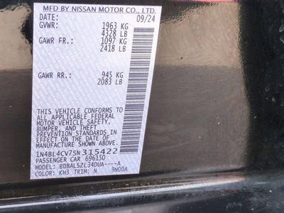 2025 Nissan Altima SR FWD