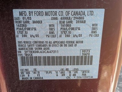 2003 Ford F-150 XL