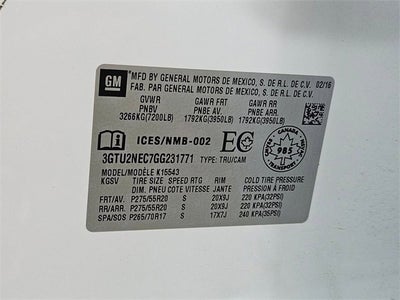 2016 GMC Sierra 1500 SLT