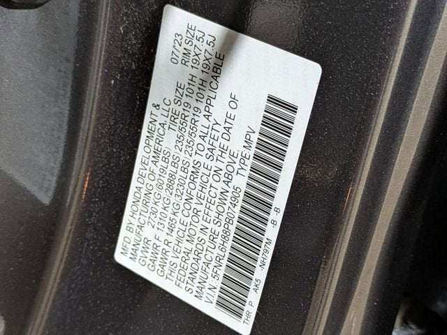 2023 Honda Odyssey Touring