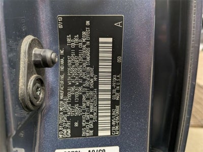 2013 Toyota Sienna XLE V6 8 Passenger