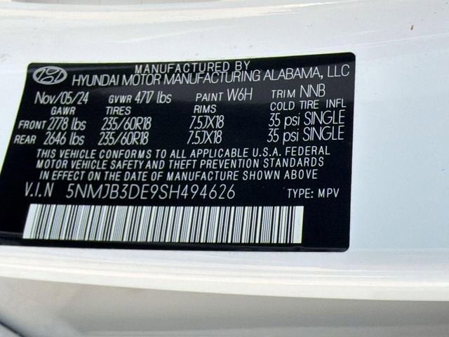 2025 Hyundai Tucson SEL