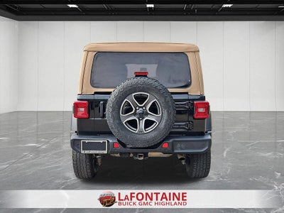 2020 Jeep Wrangler Unlimited Black and Tan