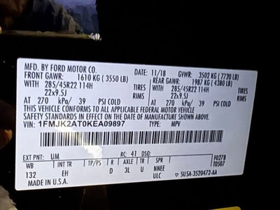 2019 Ford Expedition MAX Limited