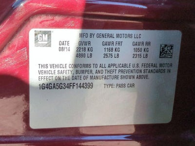 2015 Buick LaCrosse Base