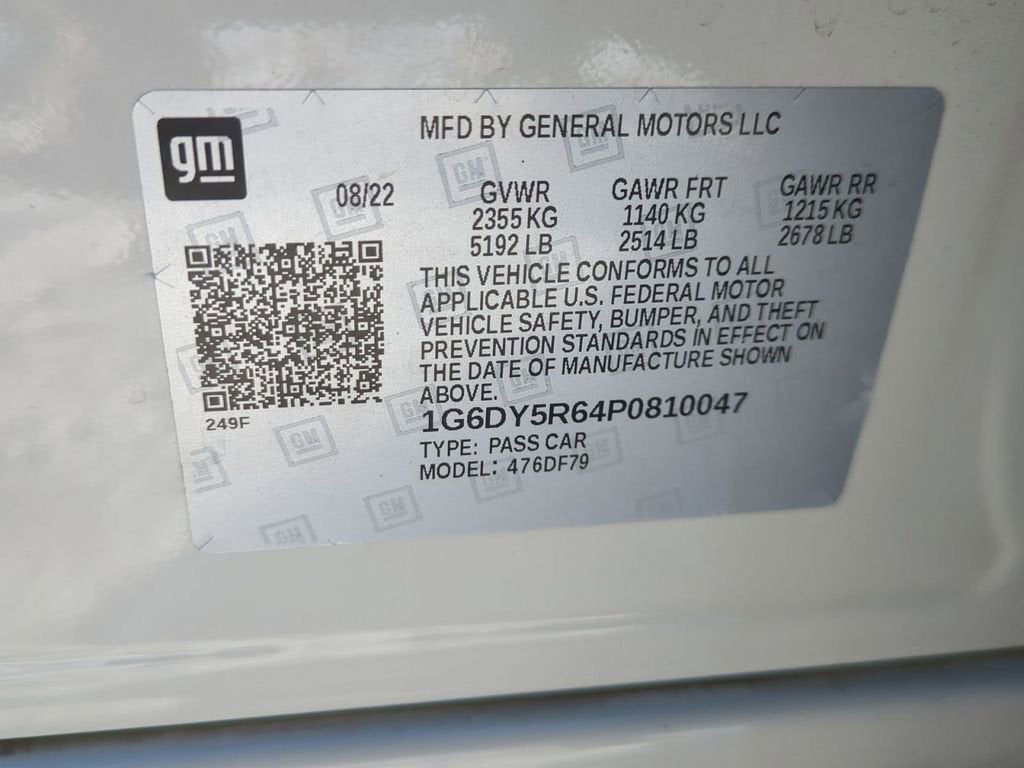 2023 Cadillac CT5-V V-Series Blackwing