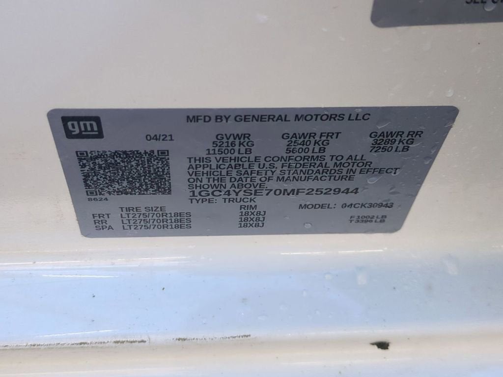 2021 Chevrolet Silverado 3500 HD WT