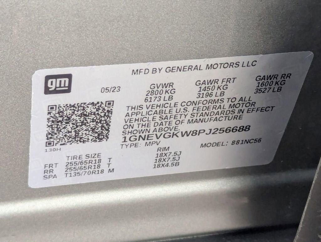 2023 Chevrolet Traverse LT Cloth