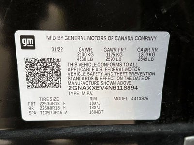 2022 Chevrolet Equinox Premier