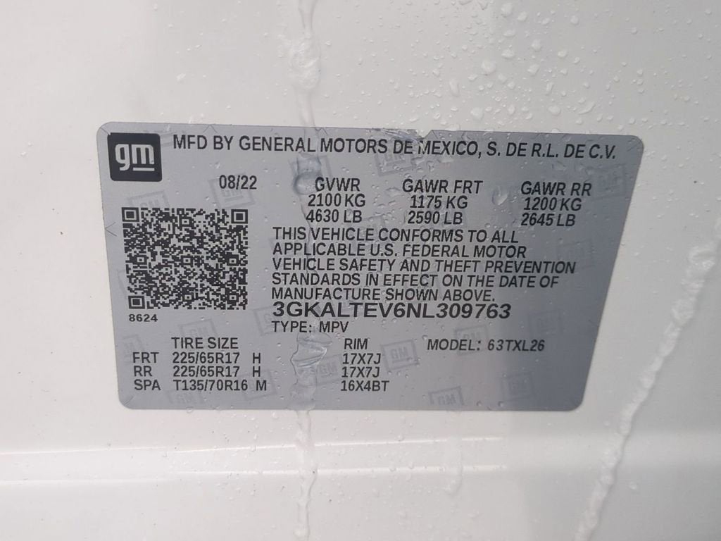 2022 GMC Terrain SLE