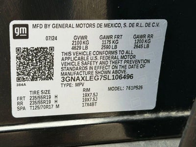 2025 Chevrolet Equinox RS