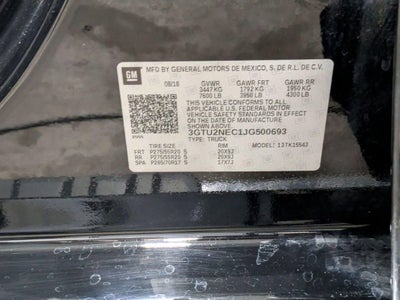 2018 GMC Sierra 1500 SLT