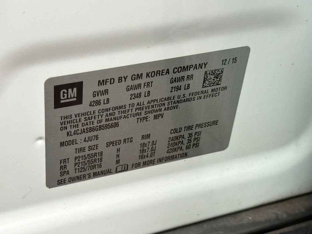 2016 Buick Encore 4DR FWD