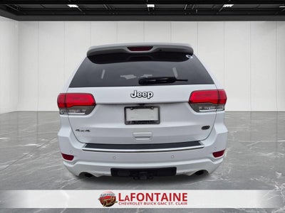 2018 Jeep Grand Cherokee Overland 4x4