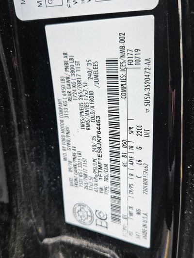 2018 Ford F-150 XL