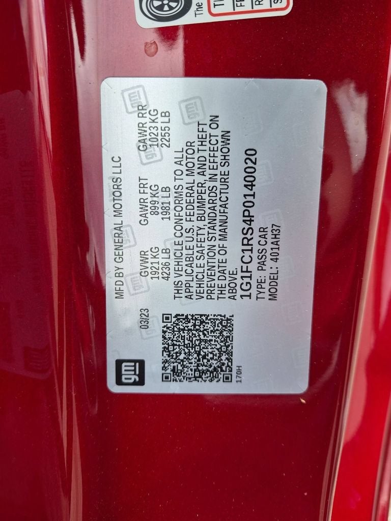 2023 Chevrolet Camaro 2LT