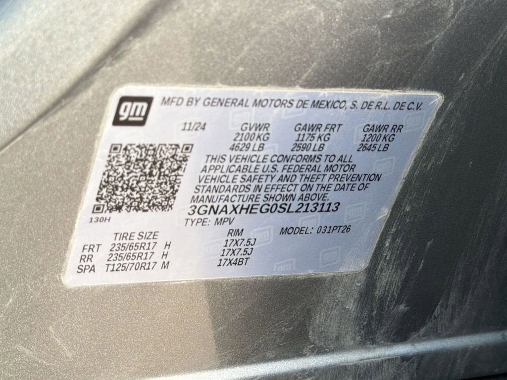 2025 Chevrolet Equinox LT