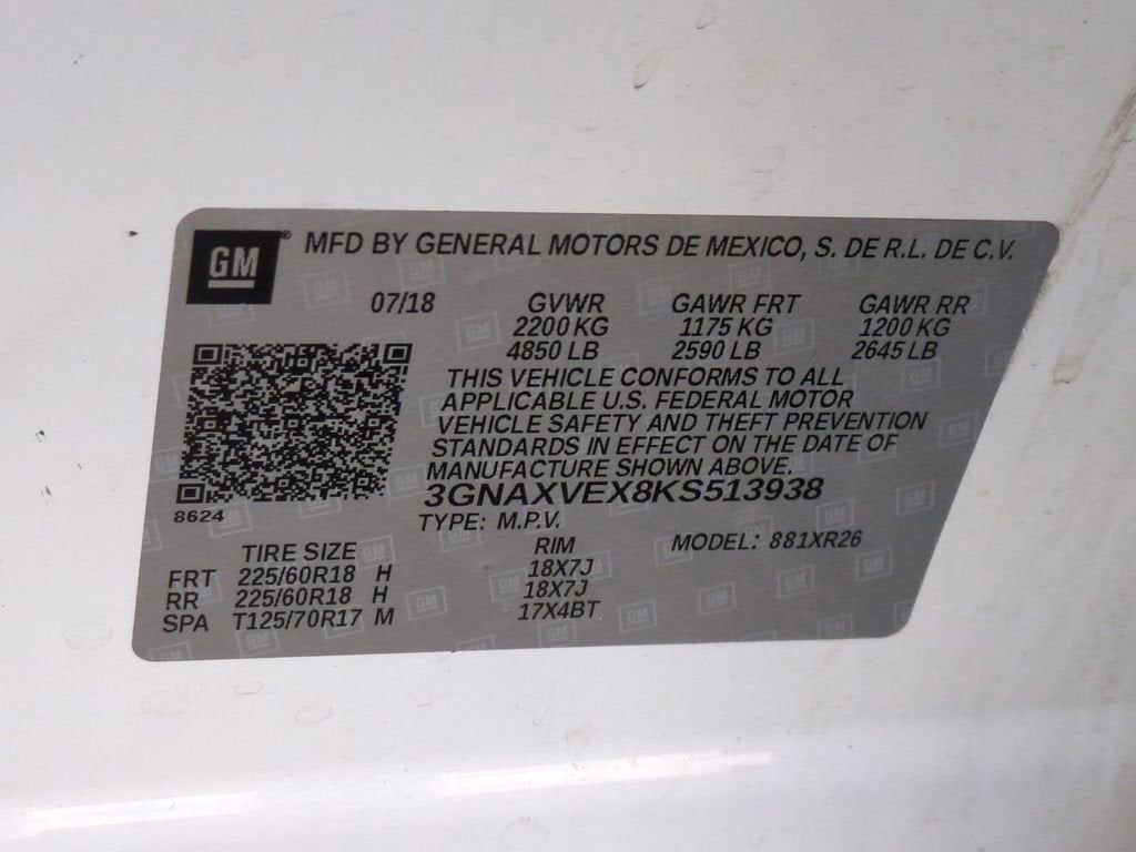 2019 Chevrolet Equinox LT