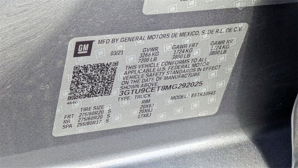 2021 GMC Sierra 1500 Elevation