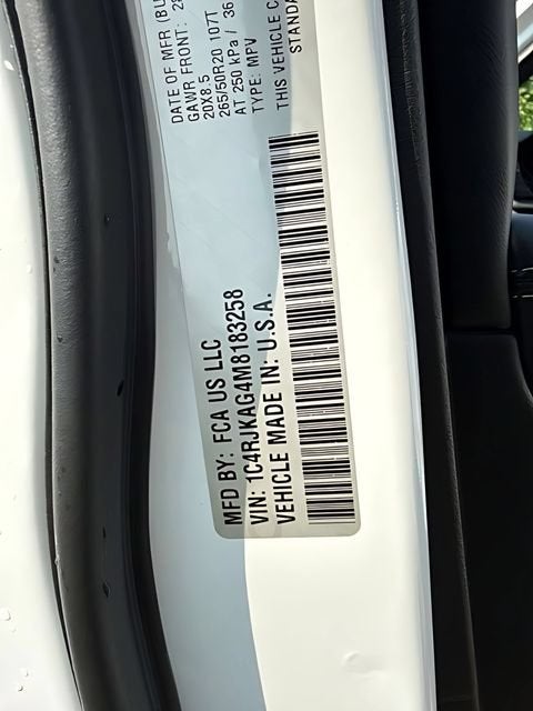 2021 Jeep Grand Cherokee L Altitude 4x4