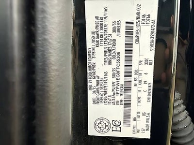2015 Ford F-150 XLT w/HD Payload Pkg