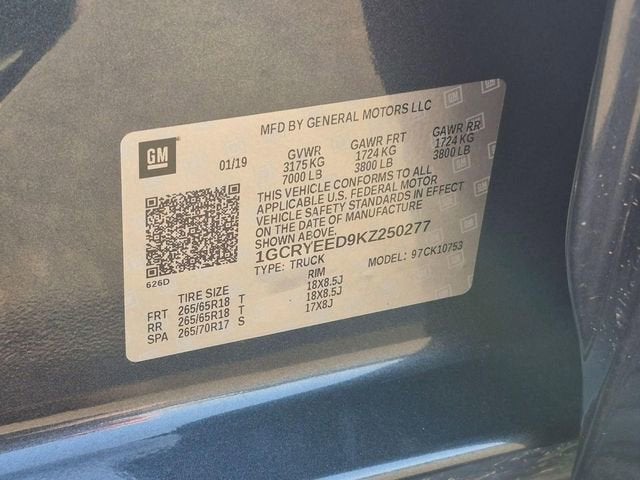 2019 Chevrolet Silverado 1500 RST