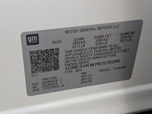 2024 Chevrolet Traverse Limited LT Cloth