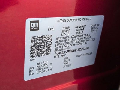 2023 Chevrolet Traverse RS