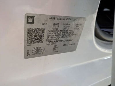 2019 Chevrolet Tahoe LT