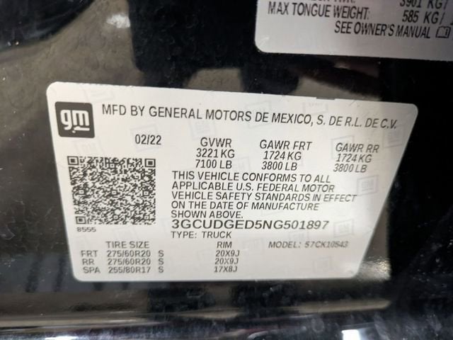 2022 Chevrolet Silverado 1500 LTZ