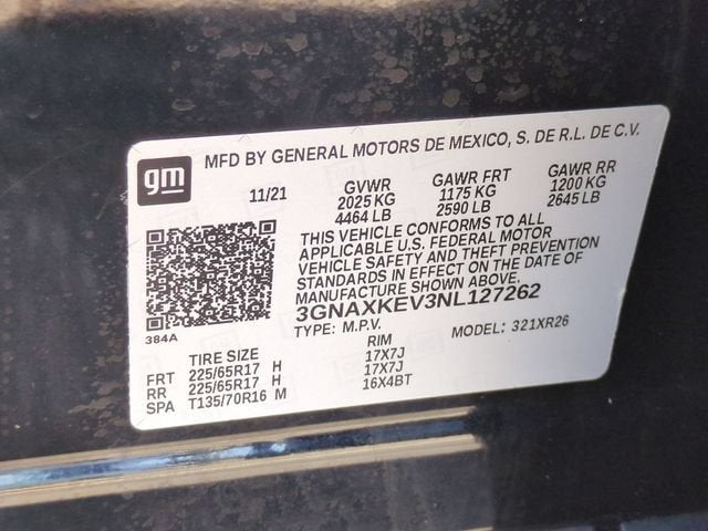 2022 Chevrolet Equinox LT