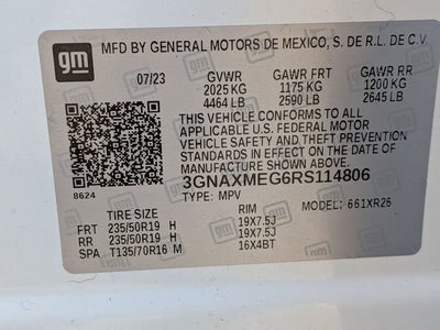 2024 Chevrolet Equinox RS