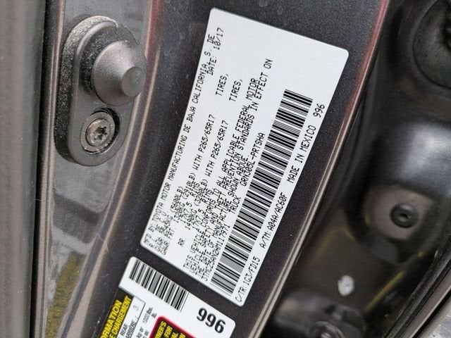 2017 Toyota Tacoma TRD Sport