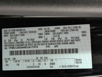 2024 Ford Escape Active