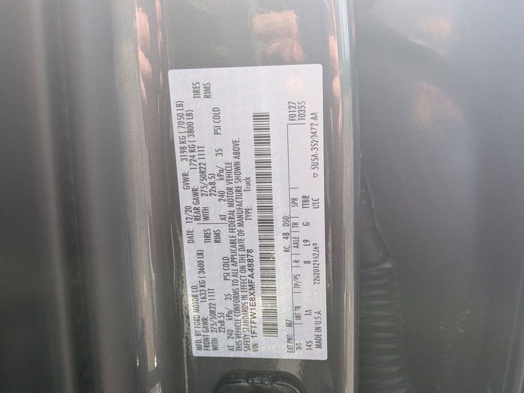 2021 Ford F-150 Limited
