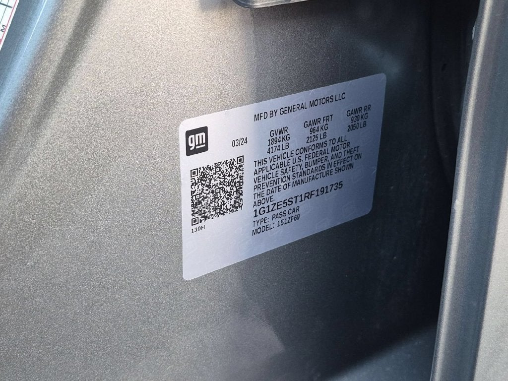 2024 Chevrolet Malibu 2LT