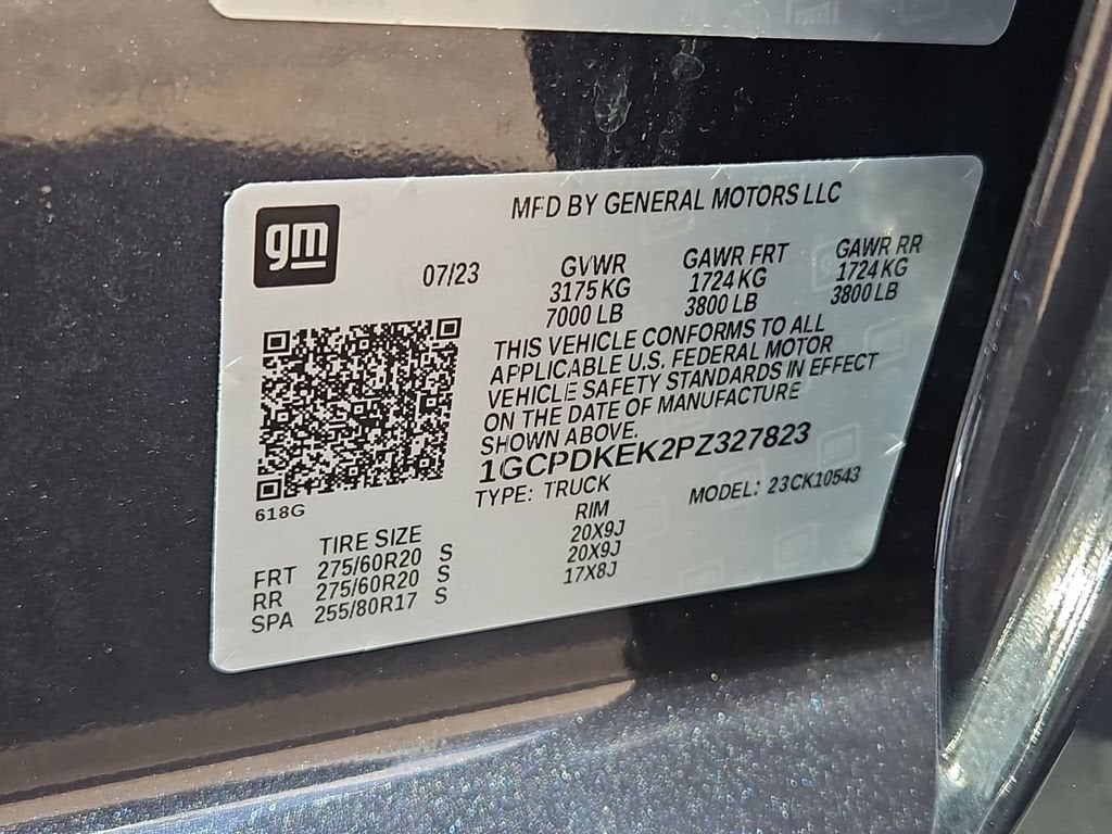 2023 Chevrolet Silverado 1500 LT (2FL)